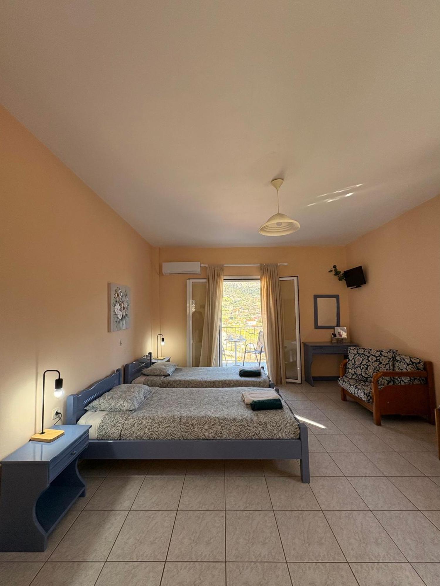 Myrtos Hotel Divarata Eksteriør billede